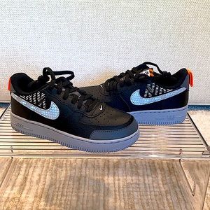 Nike Air Force 1 LV8 •Black/Grey •Kids 1.5 •NWT